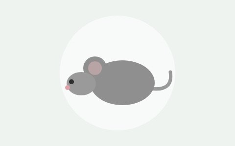 Ilustración de un ratón